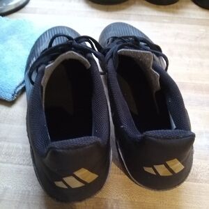 adidas Black and Gold Athletic Shoes